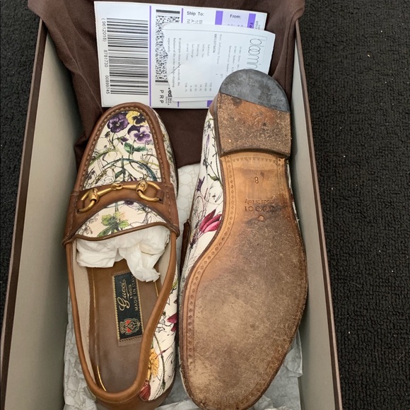 Floral Gucci loafer / floral belt available 4 sale - Picture 7 of 7